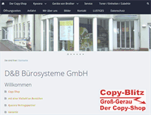 Tablet Screenshot of copy-blitz-gg.de
